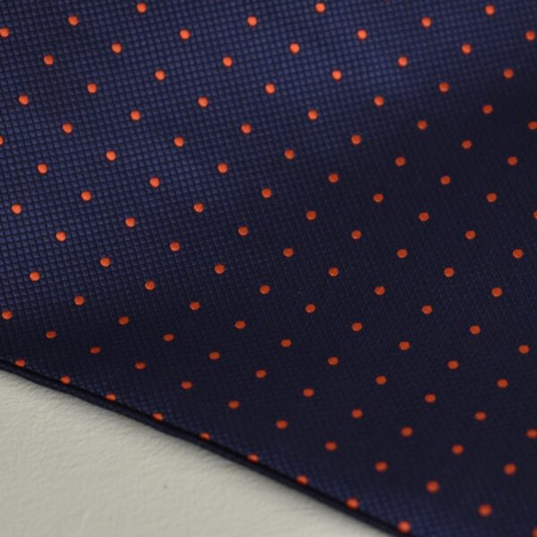 Ascot Azul con puntos rojos - Imagen 2