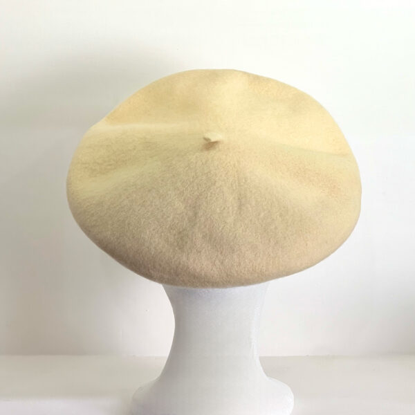 *Boina Parisina de Lana - Beige - Imagen 2