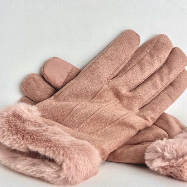 *Guantes Lyon Rosa - Imagen 2