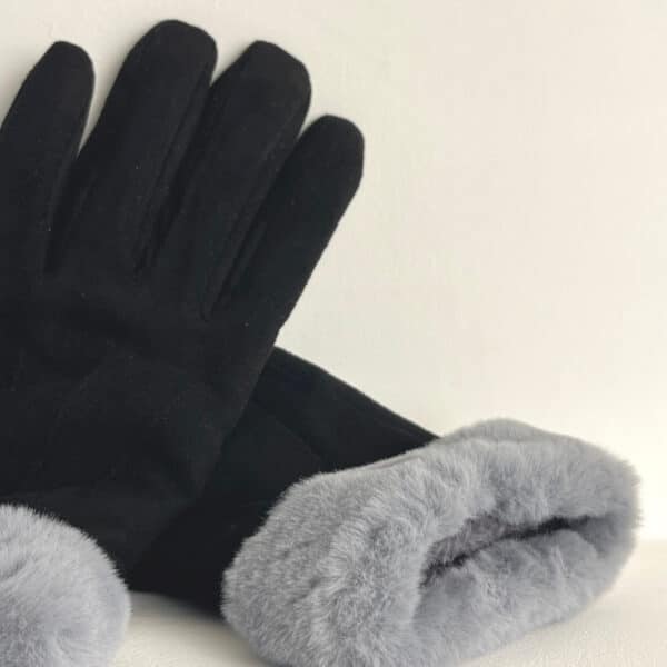 *Guantes Lyon Negros - Imagen 2